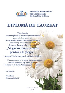 Diploma Laureat Femeie